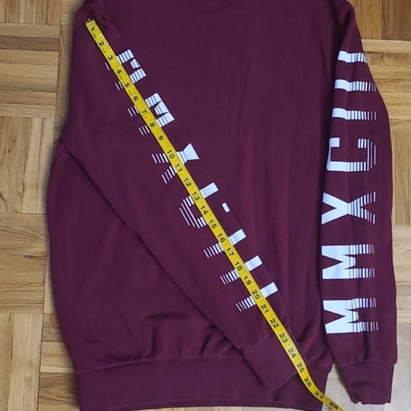 H&M Men's Crewneck Long Sleeve Purple Sweater, S - Picture 4 of 4